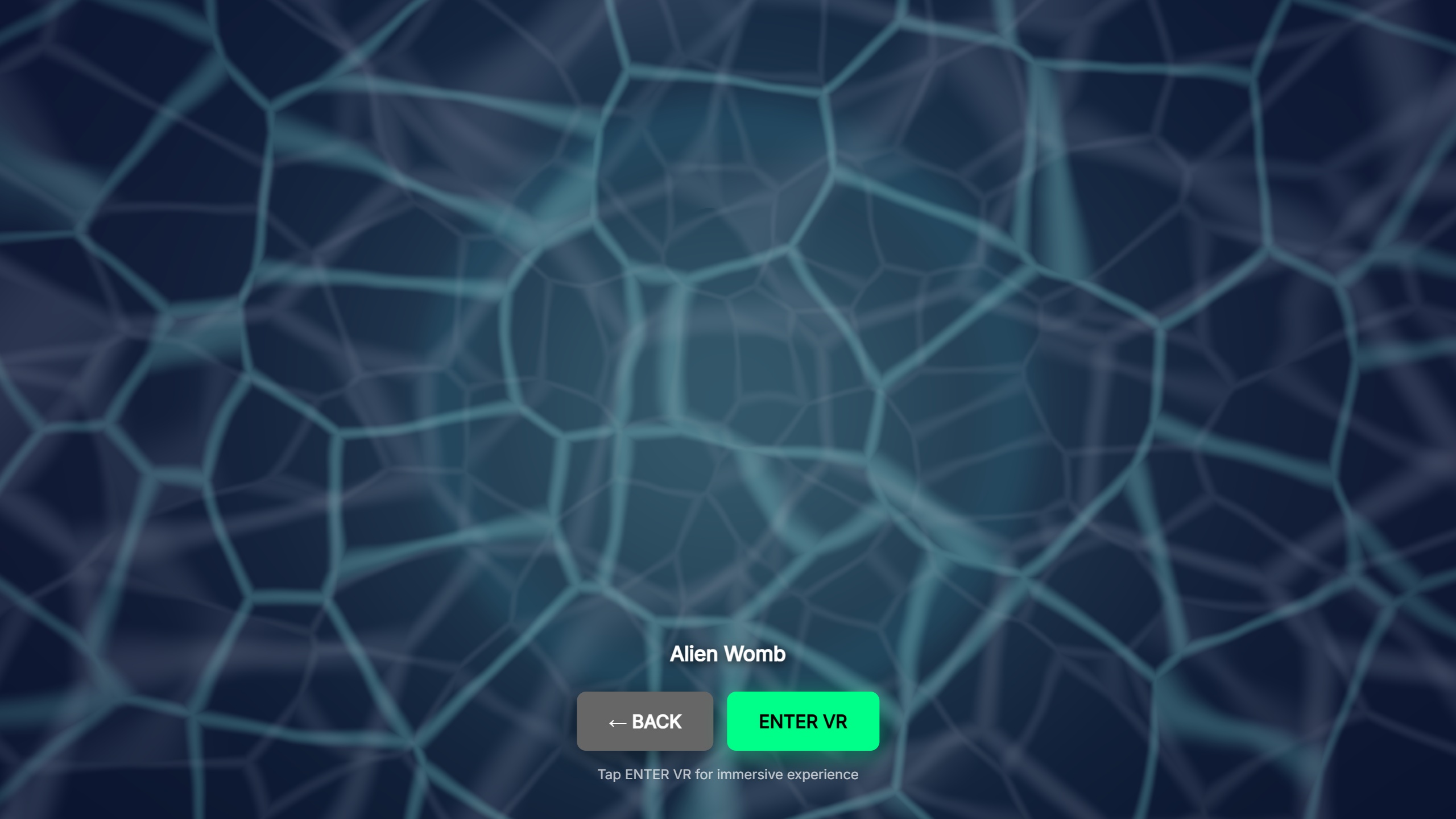 Alien Womb, an environment from Ontik