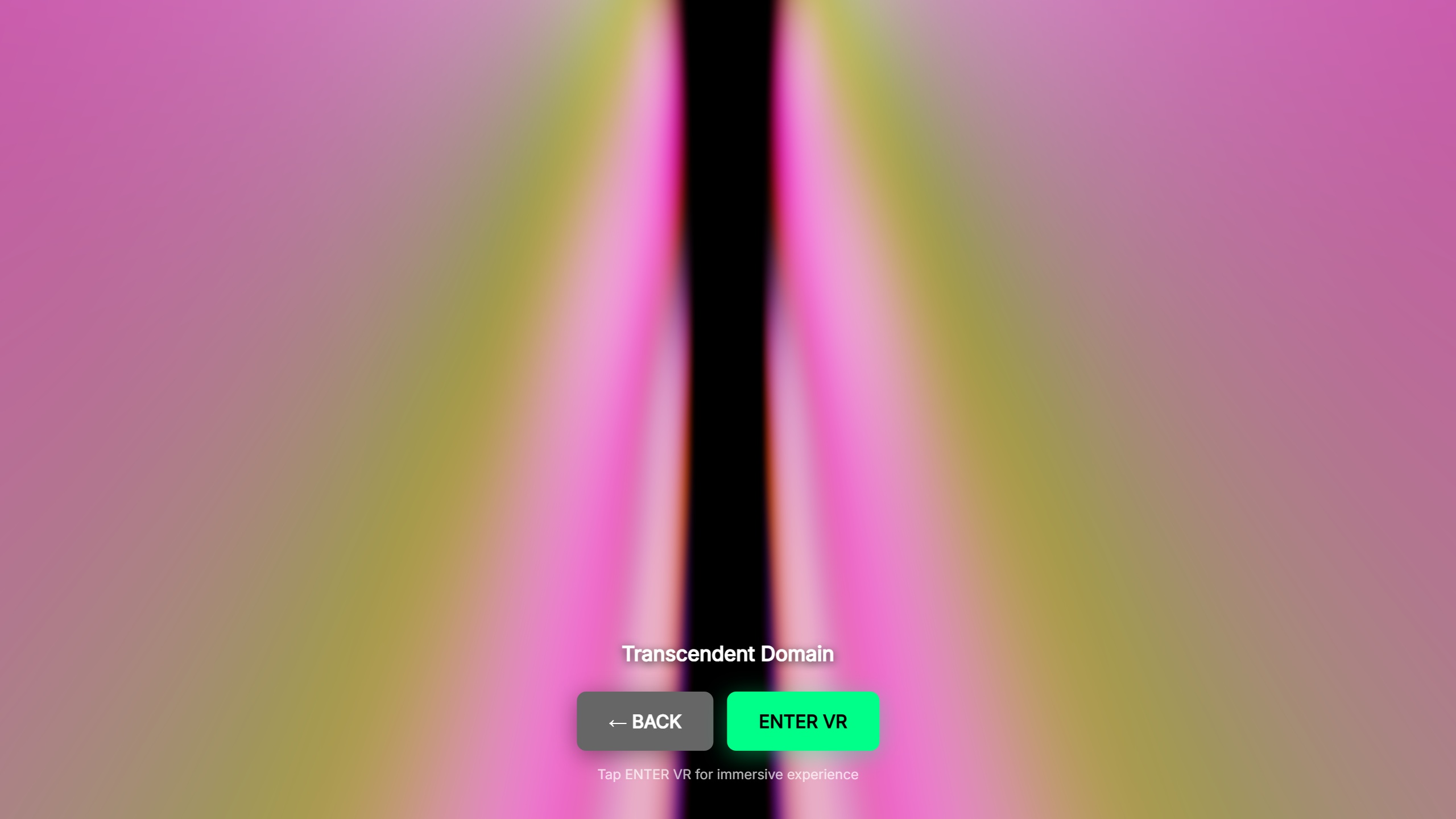 Transcendent Domain, an environment from Ontik