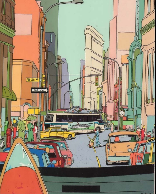 Illustration from Istvan Banyai’s Zoom, discussed in the essay