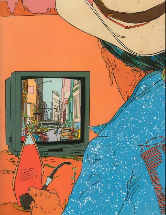 Illustration from Istvan Banyai’s Zoom, discussed in the essay