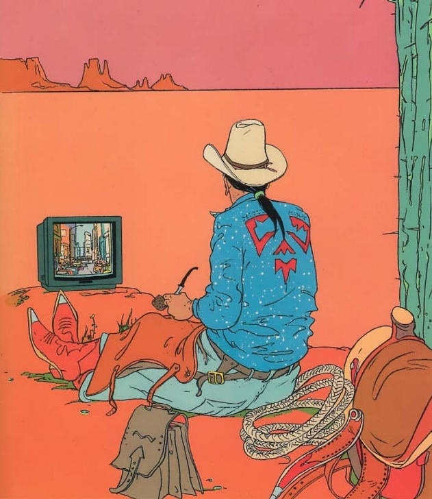 Illustration from Istvan Banyai’s Zoom, discussed in the essay